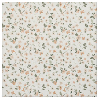 Mjuk Rosa Rosa Vildblomma Vintage Boho 70-Tals Blo Tyg