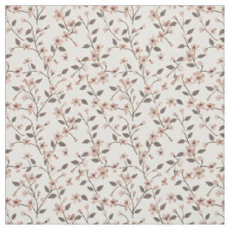 Mjuk Rosa Rosa Vildblomma Vintage Boho 70-Tals Blo Tyg