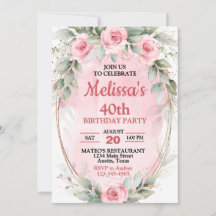 Mjuk Rosa & Sage Grönt Ro varje år