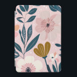 Mjuk Rosa & Teal Feminine Blommigt IPad Case iPad Mini Skydd<br><div class="desc">Lägg till ett popup-fönster med söt på mobil med det här mjuka Rosa- och skalväskan för Blommigt-IPad-väskan! Designat för älskare av mjuka pasteller, trädgårdsininspirerat mönster och femininin flair, har fodral en känslig blommigt i en lugnande palett av rosa och teal. För de flesta mobila modeller är detta tunna men ändå...</div>