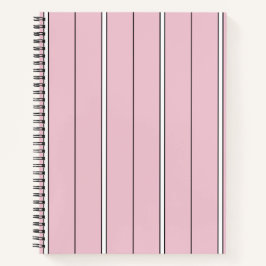 Mjuk rosa vertikal randig mönster Minimal