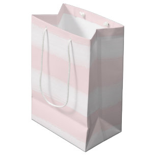 Mjuk Rosa Vit Rand Vattenfärgad babyskiss