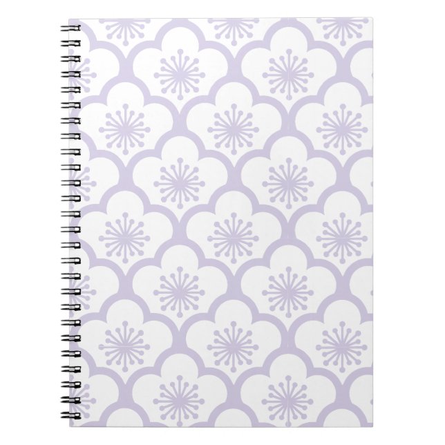 Mjuk Sakura Dammig Lavendel - Neutral Anteckningsbok (Framsidan)