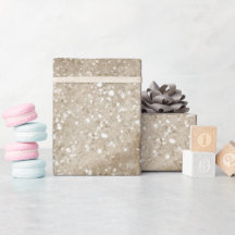 Mjuk sand beige kräm glittermönster