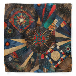Mjuk skalning "Ancienta inhemska kemikalier" Large Bandana