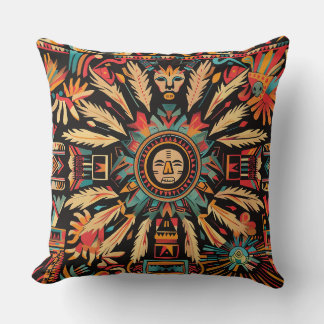 Mjuk skalning av "Aztec Dream"-skruvdyna 51 x 51 Kudde