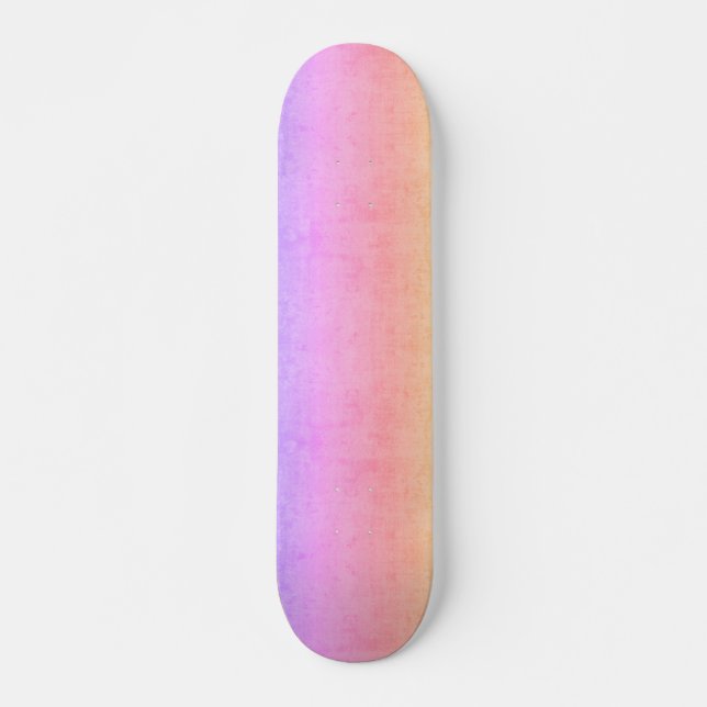mjuk solnedgång mini skateboard bräda 18,5 cm (Framsida)