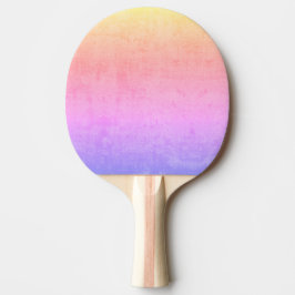 mjuk solnedgång pingisracket