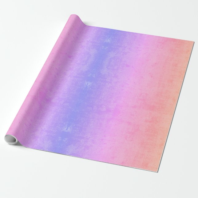 mjuk solnedgång presentpapper (Utrullad)