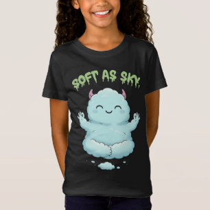 Mjuk som himmel: Kawaii-molnmonster Zen-yoga & med T Shirt