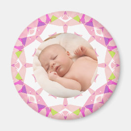 Mjuk Söt Pastels Anpassningsbar Jul Foto Bild Magnet