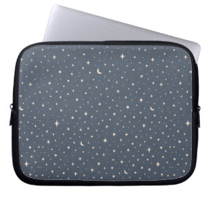 Mjuk stjärnmönster-estetik laptop fodral