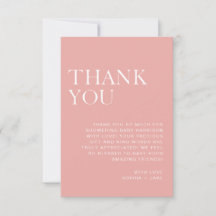 Mjuk Tack för  Rosa med minimalistisk babystövel