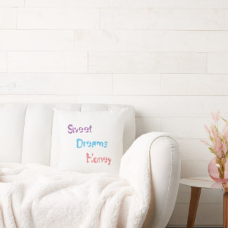 Mjuk text, utskriven fyllning kudde