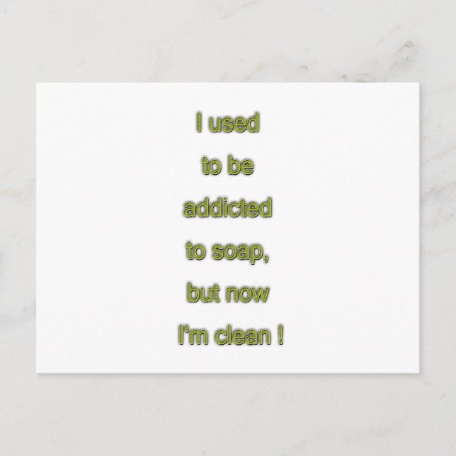 Mjuk text vykort (Framsida)