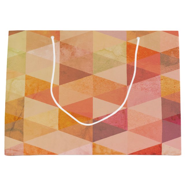 Mjuk triangel Geometric Mönster (Framsidan)