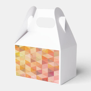 Mjuk triangel Geometric Mönster Presentaskar