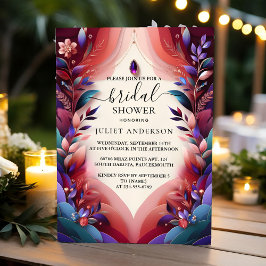 Mjuk uppblåsning av den feta judiska tonen Möhippa Inbjudningar