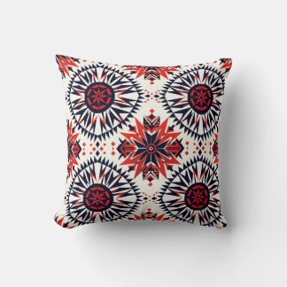 Mjuk uppsluss av "Cosmic Interlock" Plush Throw Cu Kudde