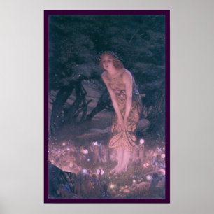 Mjuk utskrift av Kväll Poster
