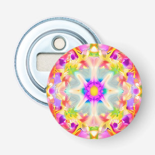 Mjuk Vår Pastels Tie Dye Mönster Flasköppnare