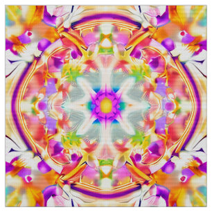 Mjuk Vår Pastels Tie Dye Mönster Tyg