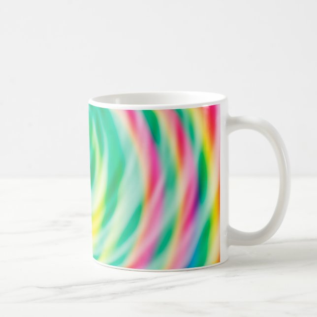 Mjuk Vibrerande Tie Dye Kaffemugg (Höger)