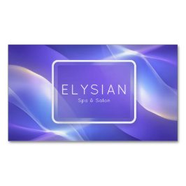 Mjuk Vinkar Abstrakt för halvklotljus Magnetiska Visitkort