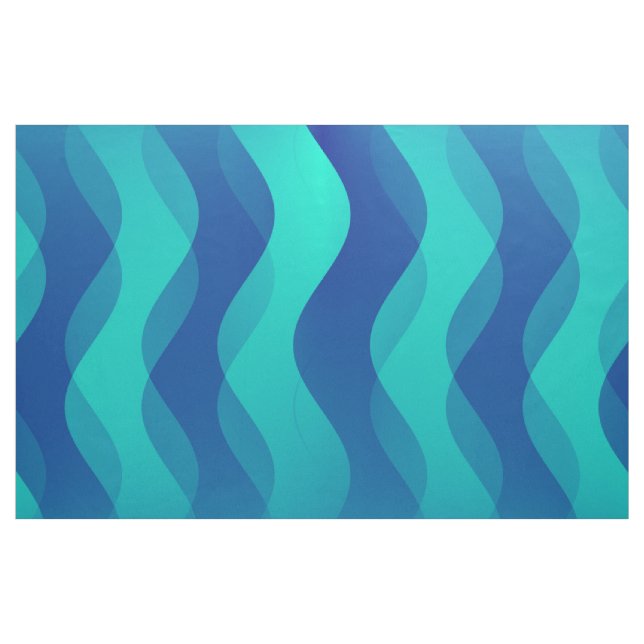 Mjuk Vinkar cyan blue + dina idéer Tyg (Yard)