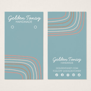 Mjuk Visning för avläsning av juvelerarkort för Ne Visitkort