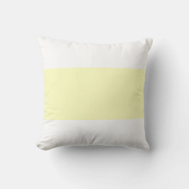 Mjuk vit och gul Pastell Bar Design Kudde