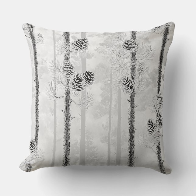 Mjuk  Winter Wonderland Pillow Kudde (Framsida)