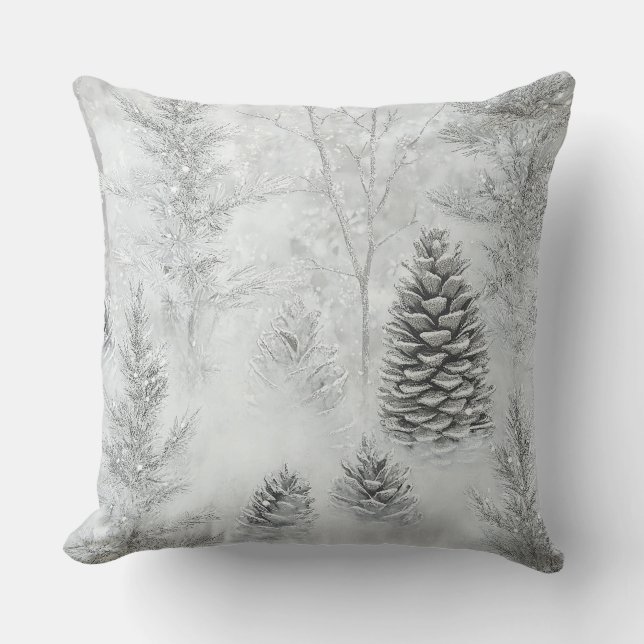 Mjuk  Winter Wonderland Pillow Kudde (Framsida)