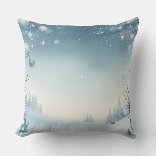 Mjuk  Winter Wonderland Pillow Kudde (Framsida)