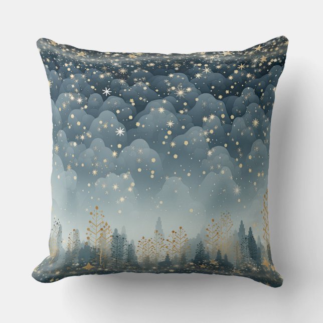 Mjuk  Winter Wonderland Pillow Kudde (Framsida)