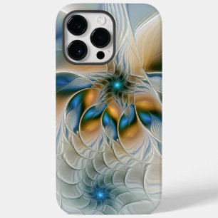 Mjuka, Abstrakt Fantasy Fractal Art med blå