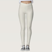 Mjuka Beige Boho Leggings