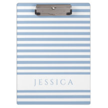 Mjuka blåa och vita strimlade Mönster Namn