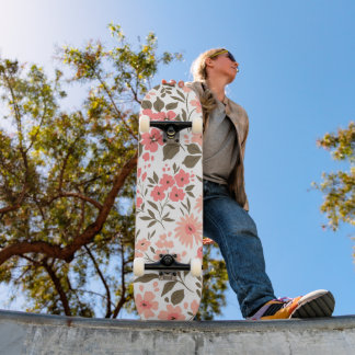 Mjuka blomdrömmar mini skateboard bräda 18,5 cm