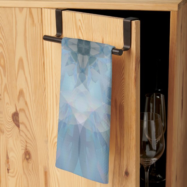 Mjuka blommor kökshandduk (Thirds Fold)