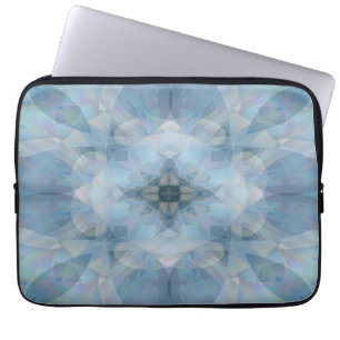 Mjuka blommor laptop sleeve