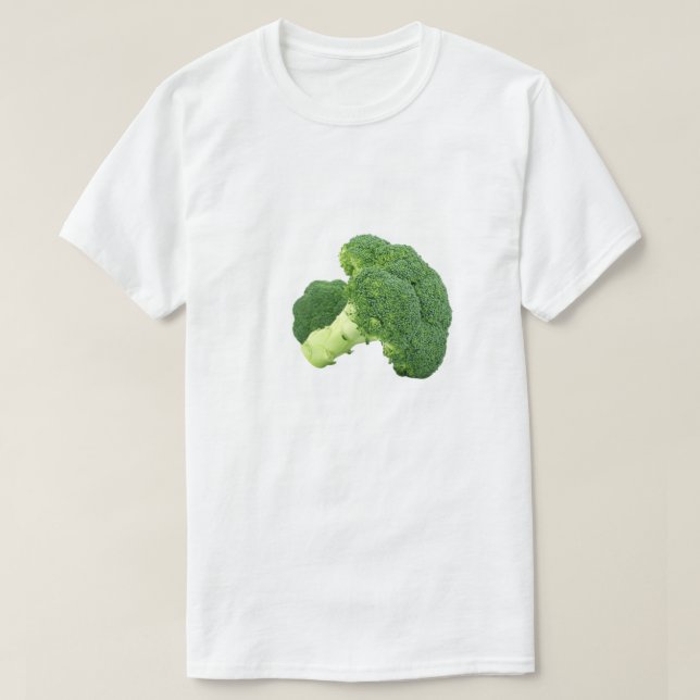 Mjuka broccoli är här t shirt (Design framsida)
