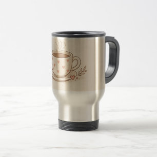 Mjuka dagar, mysiga tankar - Söt kaffekopp konst