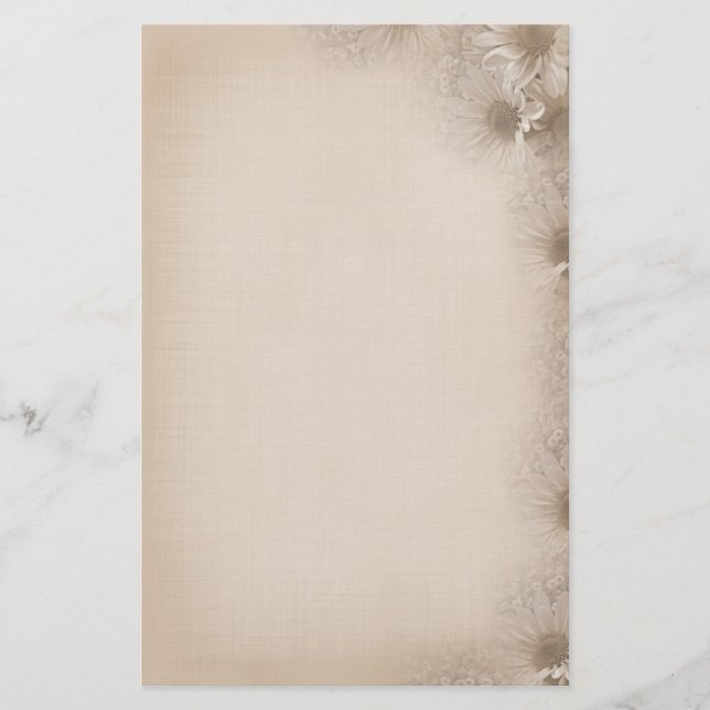 Mjuka Daisy Brevpapper (Framsida)