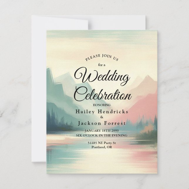 Mjuka ekosystem i bergen inbjudningar (Framsida)