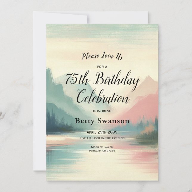 Mjuka ekosystem i bergen inbjudningar (Framsida)