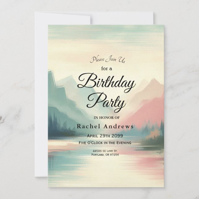 Mjuka ekosystem i bergen inbjudningar (Framsida)