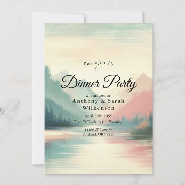 Mjuka ekosystem i bergen inbjudningar (Framsida)