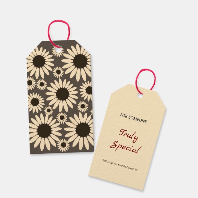 Mjuka kejsarblommor Bruna kejsarinnan Presentetikett (Skapare uppladdad)