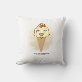 Mjuka kul Betty Butter Pecan kudde